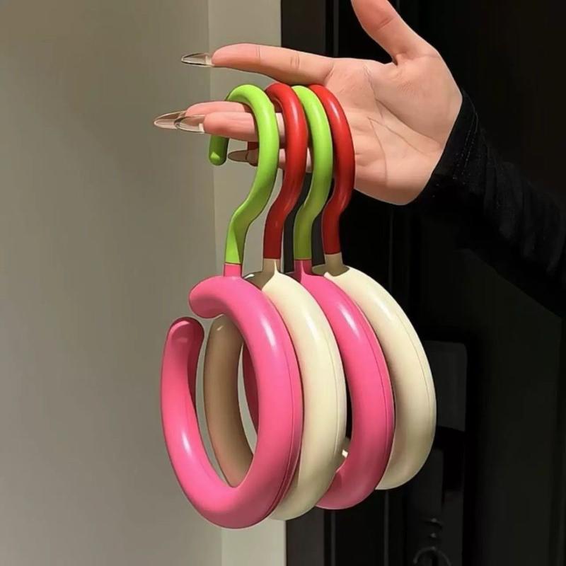 3Pcs Multifunction Invisible Luxury Plastic Hat Storage Coat Hanger Nordic Adult Home Closet Use