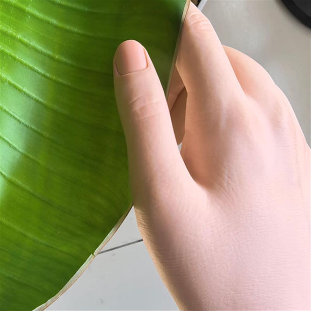 Realistic Flexible Mannequin Hand Manicure Practice Hand For Nail Art Practice Jewelry Display And Photography Props