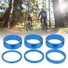 6Pcs   Headset Spacer Aluminium Alloy Bike Handlebar Stem Spacers for Mountain Bike
