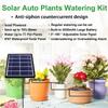 Intelligent Solar Sprinkler Timer for Potted Plants - Automatic Drip Irrigation System