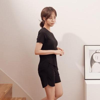 RYMD Healing Pajamas Seamless Short Sleeve Two-Piece Homewear 3 Colors