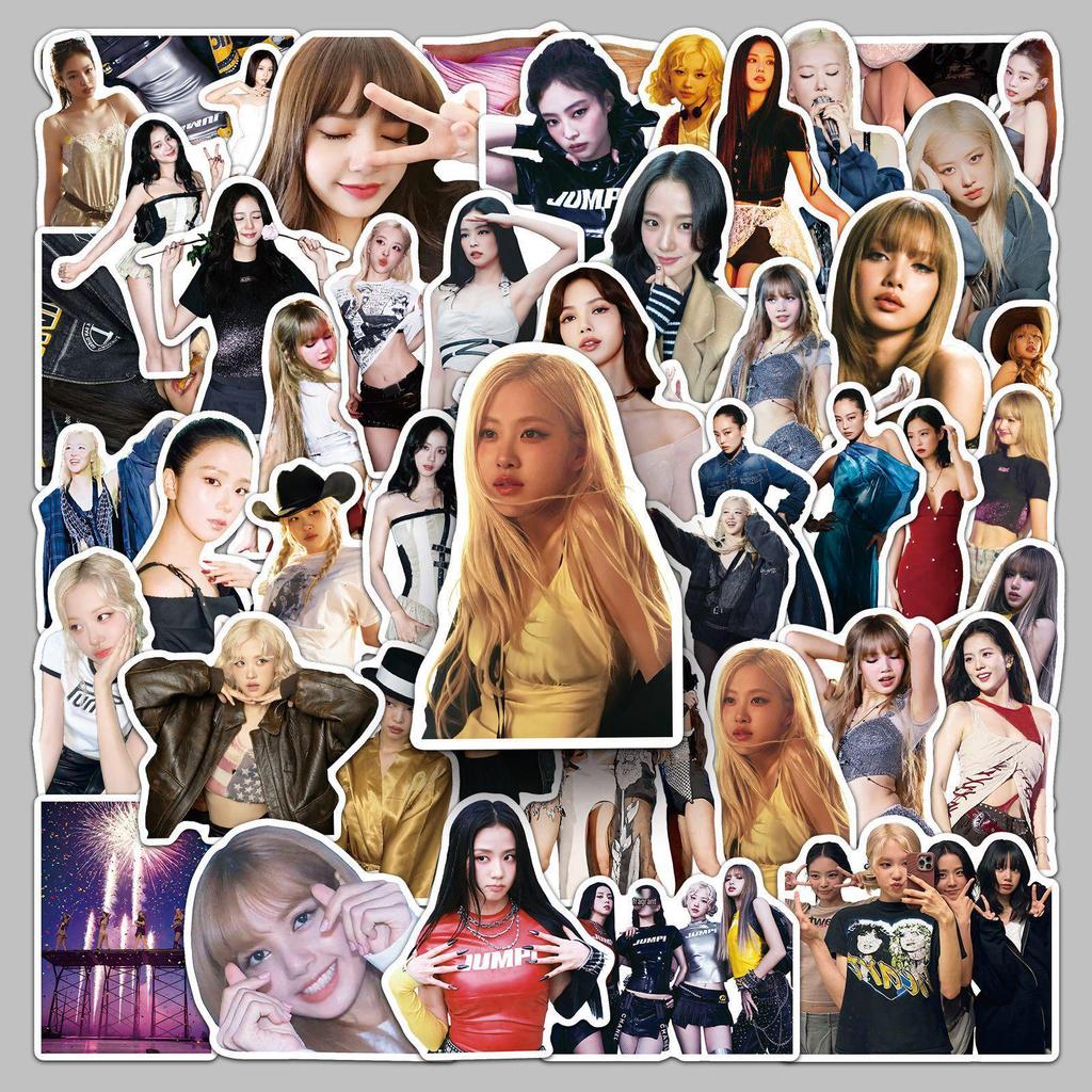 BLACKPINK Stickers: 50 Sheets for DIY Decor - Phone Cases & Notebooks