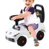 Seathestars Lightweight Comes with Push Bar Ride-on Toy, Kick-Off, Indoor/Outdoor, Kid's Ride-on Car, Foot-Pedal, Kick-Off, Type, (White)