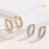 14K Gold Plated Zircon Ear Cuffs for Women - Elegant and Fashionable