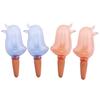 M-Modern-4 Pcs Bird Shape Clear Plant Waterer Clear Self Watering Devices Globes, Houseplant Watering Bulbs Plant Watering Spike