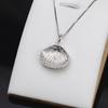 S925 Silver Pendant Shell-Pearl DIY Jewelry Component