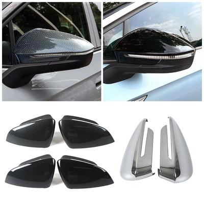 For Volkswagen VW ID.4 ID4 ID.6 ID6  2023 LHD Car Exterior Part Color Refit Rearview Side Mirror Cover Trim Anti