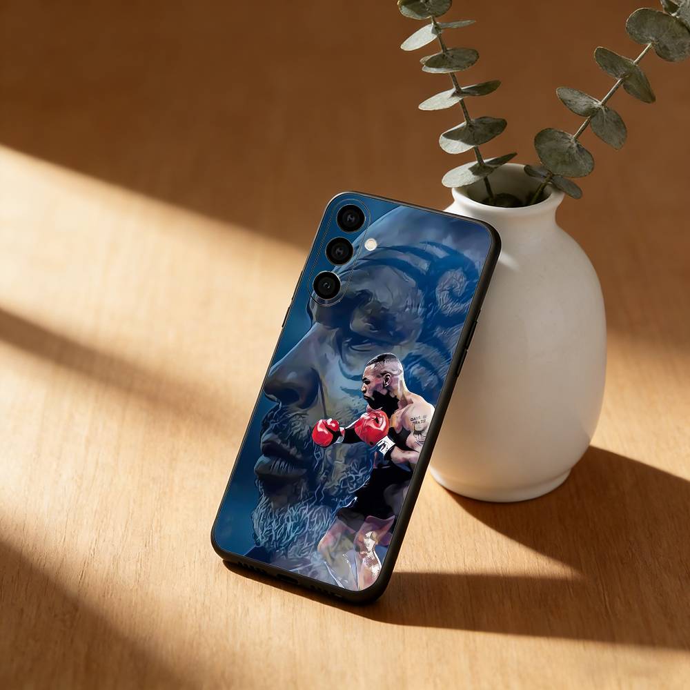 

Король бокса Майк Т-Тайсон Чехол для телефона для Samsung Galaxy A20,21s,22,31,32,52,53,72,73,80,91 Мягкий черный корпус Samsung a32 4g