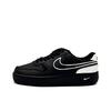Gamma Force Abrasion Resistant Abrasion Resistant Low Top Skateboard Shoes Unisex Black FQ6476-010(Team471-)