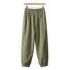 Pánské lněné kalhoty Jóga Pláž Volný střih Ležérní Letní Elastický pas Stahovací šňůrka Baggy Kalhoty s kapsami