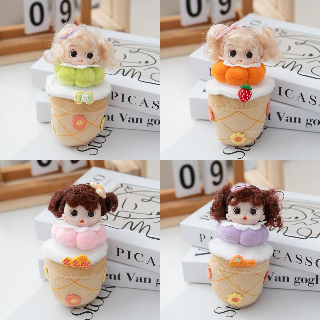 Toy Stuffed Cartoon Keychain With Pp Cotton Filling For Bag And Key Decoration