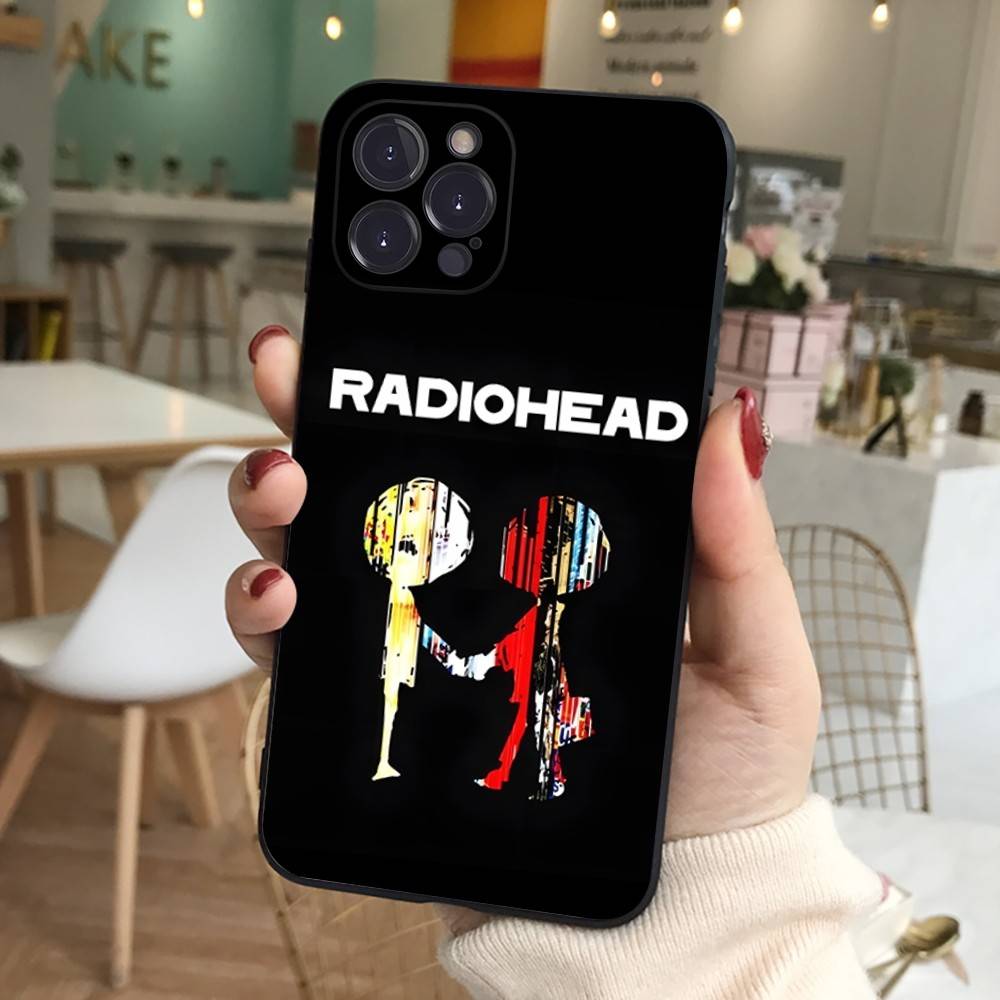 R-Radiohead Rock Band Phone Case For IPhone 17 Air 16 Pro Max 15 14 13 12 11 Mini Soft TPU Back Cover