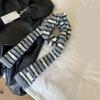 Women Skinny Scarf Thin Choker Knit Belt Long Tie Scarf Bag Handle Wrap