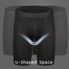 Mens Underpants Long Leg Boxer Shorts Seamless Trunks Antibacterial Fiber 4Pcs
