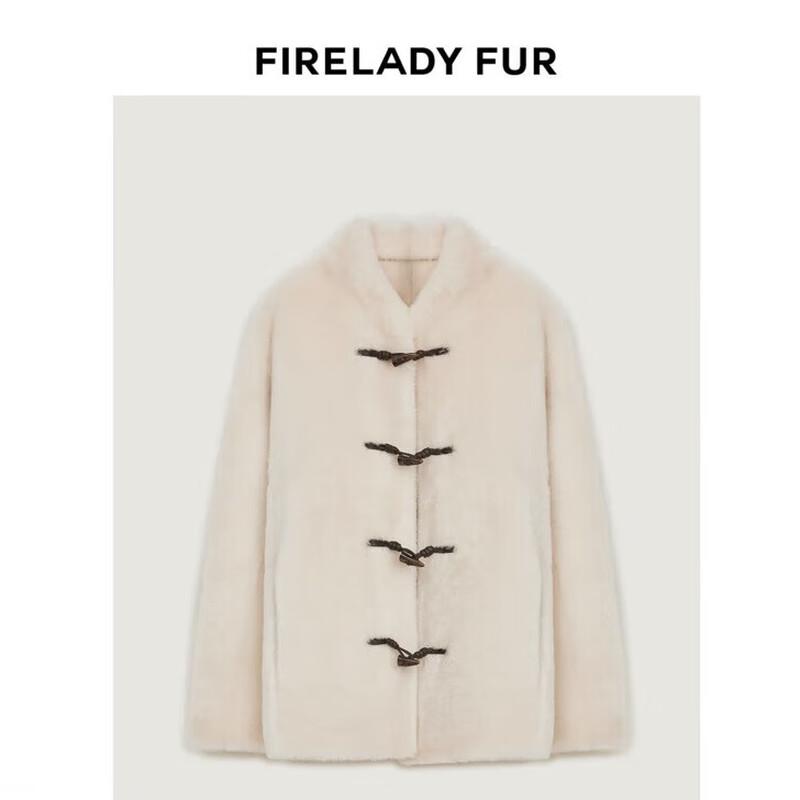 

Fu Zhi en Ravenclaw Merino Shearling Short Coat M