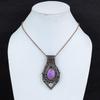 Purpurite Jewelry, 999 Copper Wire Wrapped Pendant Handmade Gemstone Jewelry, Gifts For Wife Brand New Pendant
