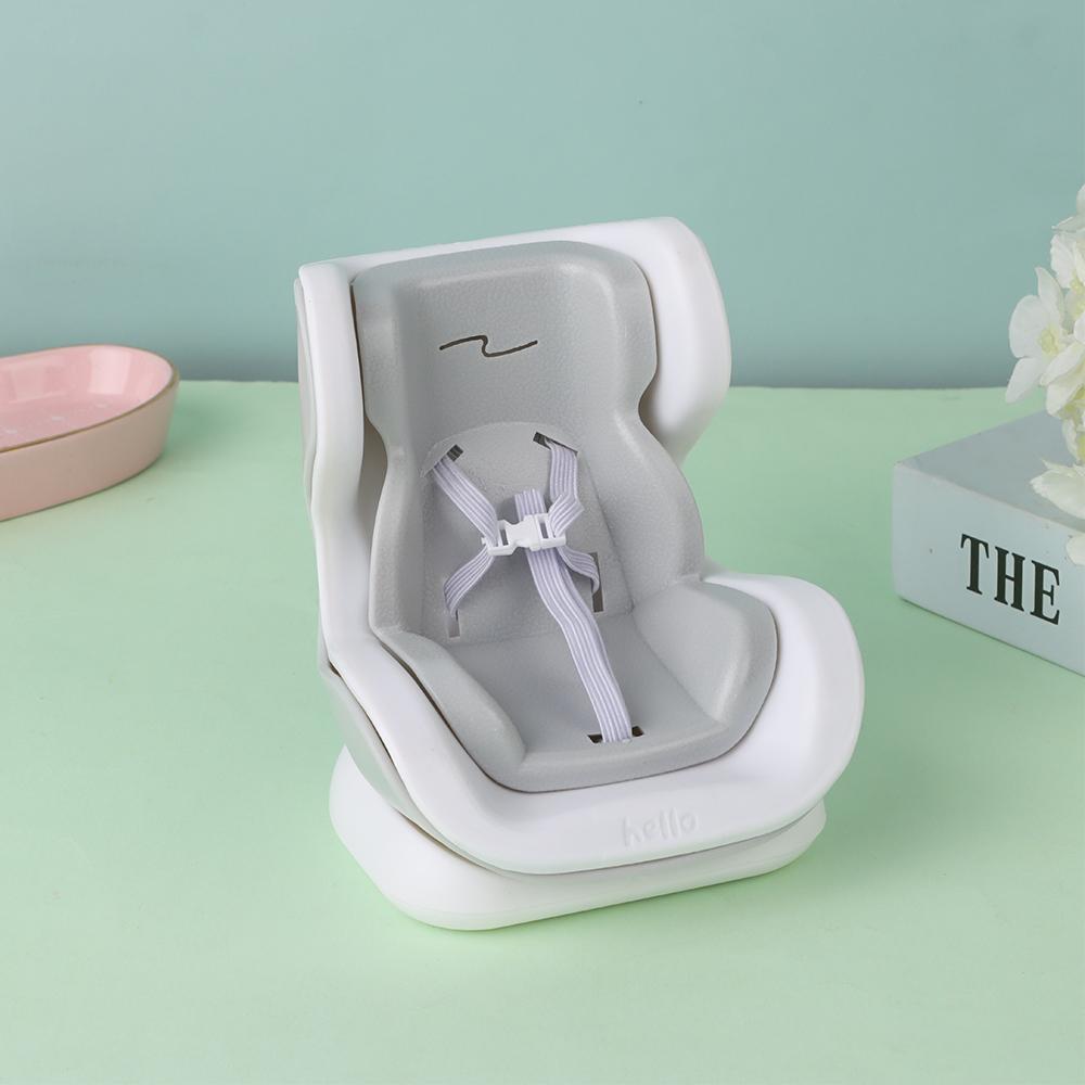 Durable Car Doll Safety Seat Plastic Cartoon Chair Model Car Interior Styling