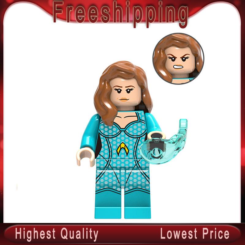 

XH960 экшн-фигурка серии Super Heroes Mera Bricks блоки кирпичи подарки