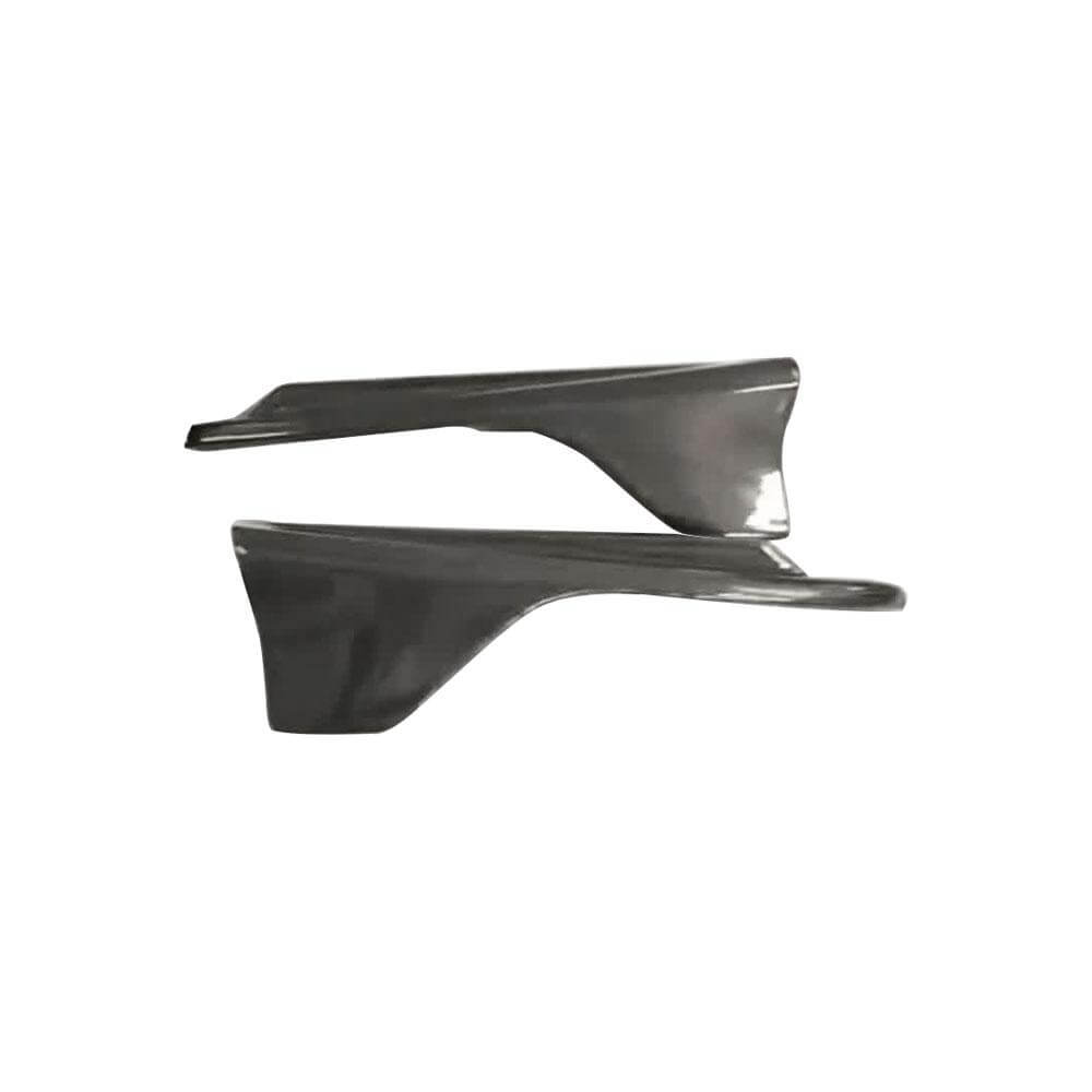 Накладки на задний бампер Flap (для F-Sport Base 2016-2020, Карбон) для Lexus IS 2013- гг