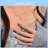 High-quality Geometric Zircon Necklace For Women Cold Tone Simple And Elegant Suitable For Daily Wear Perfect Gift For Best Friends And Girlfriends