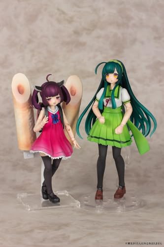 PM Office A Plafia Tohoku Kiritan Mini Figure Set, Approximately 120mm Tall, 1/12 Scale, Pre-Colored Plastic Model Kit, PP249