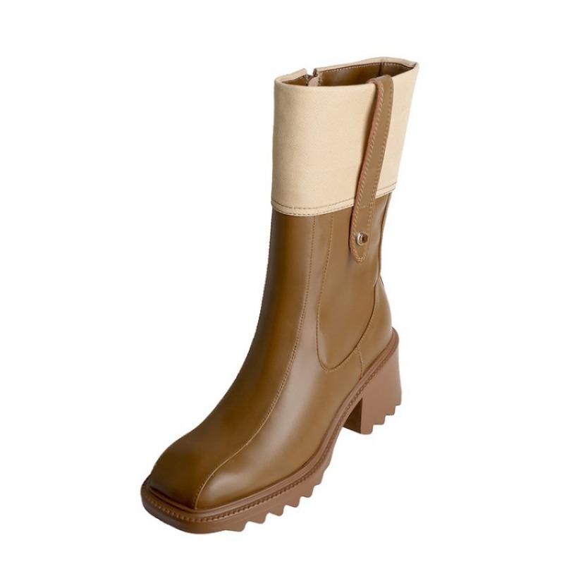 Women's British Style Medium Boots