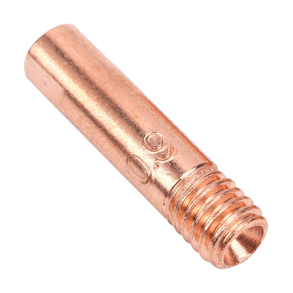60pcs 0.9mm Diameter MIG Welding Contact Tip Copper MIG Welding Torch Tip  For Welding Machine