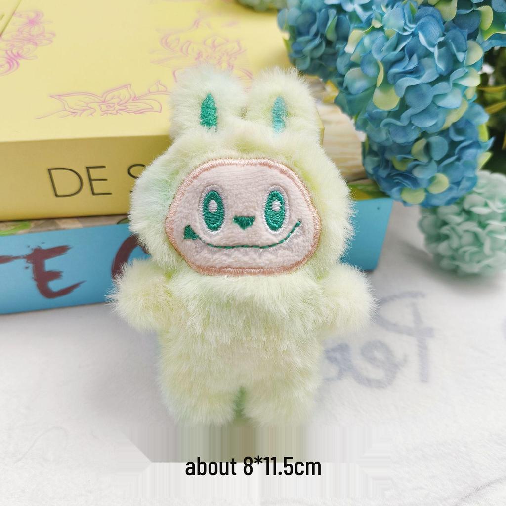 Piszczący wisiorek Labubu 3. generacji: DIY Biżuteria i Dodatek do Odzieży Pluszowy Brelok z Lalką