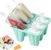 Silicone Ice Cream & Popsicle Mold - 12, 10, 6, 4 Cavities for DIY Treats