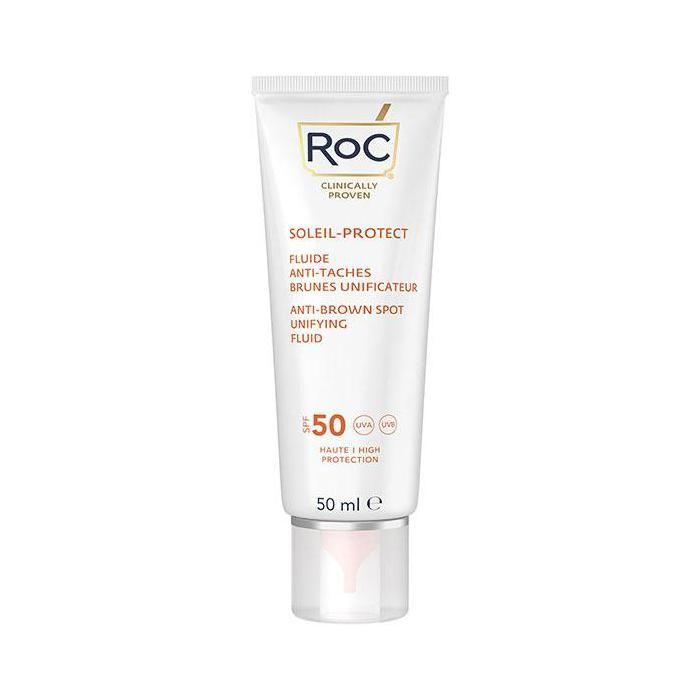 RoC Soleil Protect Fluide Anti-Taches Brunes Unificateur SPF50 - 50ml