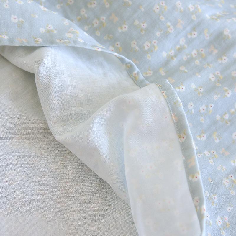 Dames Pure Katoen Bloemen Lange Mouwen Pyjamajurk - Lente/Zomer Japanse Prinses Stijl