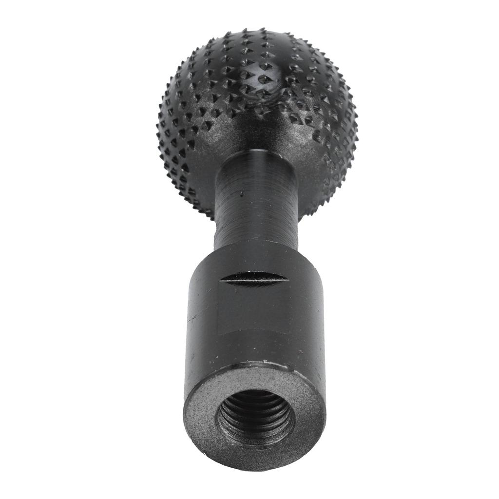 14mm Spherical Rotary Burr Wood Carving Drill Head Carbon Steel for Angle Grinder Type 115