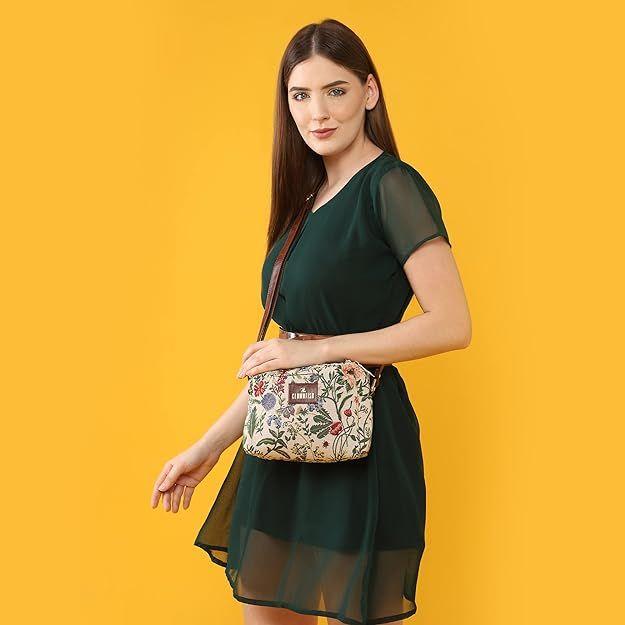 Sling for Women Faux Leather Casual Ladies Single Shoulder Bag For Women Crossbody Bag for College Girls