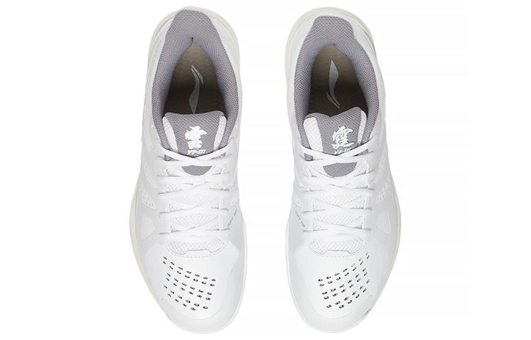 Li Ning Cloud Thunder Low top Badminton Shoes Unisex White AYAS028-2