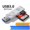 USB 3.0 High-Speed Multi-Function Card Reader: SD, TF, Type-C, and U Disk Compatible