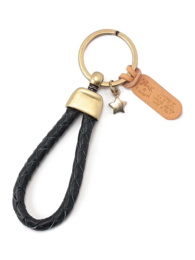 Key Ring F Navy [Il Bisonte] 54_1_54242309250