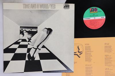 LP Record YES  Time And A Word  P8014A ATLANTIC 1971 Japan Rock Used