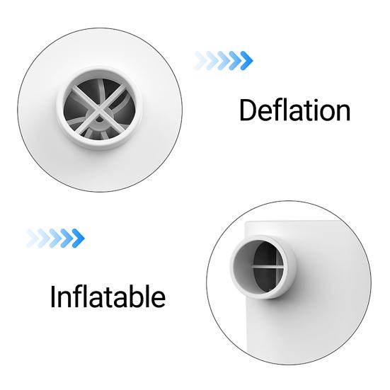 2500mAh Užitečná nafukovací pumpa s 5 tryskami Přenosné všestranné použití