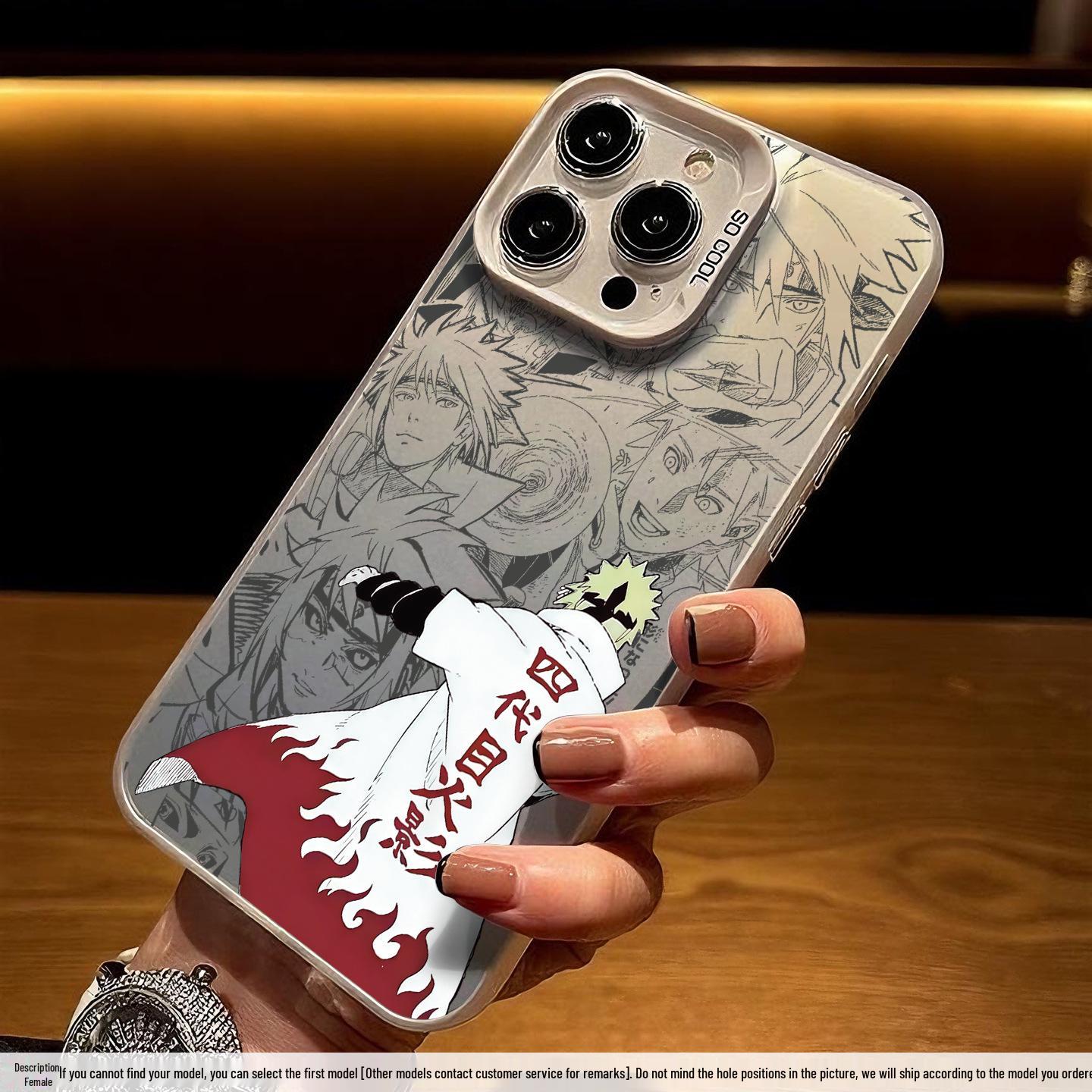

Naruto Silver Phone Case for Apple iPhone 12-17, 15 Colors Available iPhone 17 Air білий