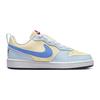 Nike Court Borough Low Recraft GS Coconut Milk Polar White Kinder-Sneaker Blau Hellblau Dunkellila FV8120-141
