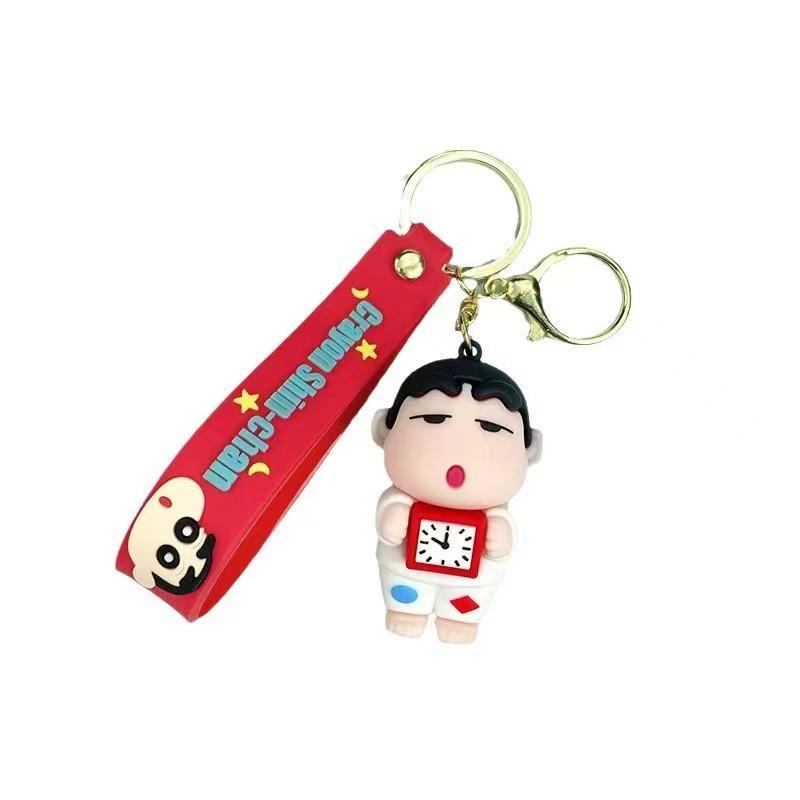 New Cute Crayon Small New Keychain Cartoon Animation Small New Toy Doll Pendant Bag Pendant Gift