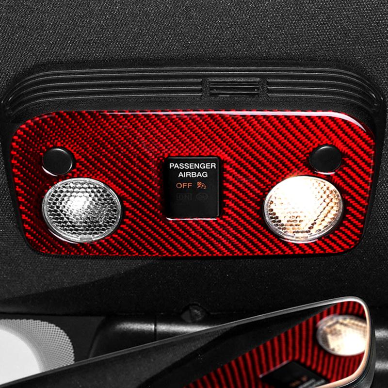 

Car reading lamp panel shell Decorative stickers cover For Ford Mustang (2015-) Modification