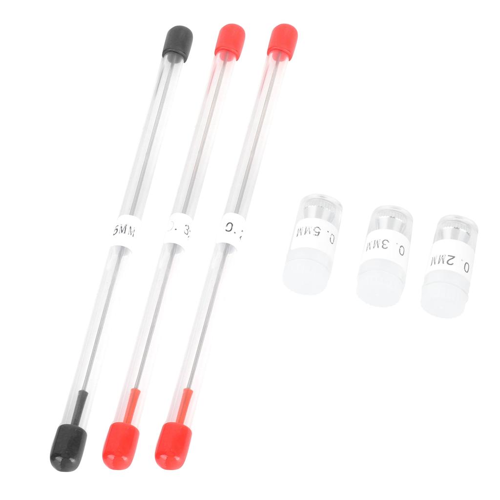 0.2/0.3/0.5mm Airbrush Nozzle Airbrush Needle Nozzle Cap Replacement Parts for Spray Gun Sprayer