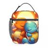 Cartoon Large-Capacity Lunch Box Bag, Thermal Insulation Bag, Portable Bento Bag, Student Thickened Aluminum Foil Lunch Bag