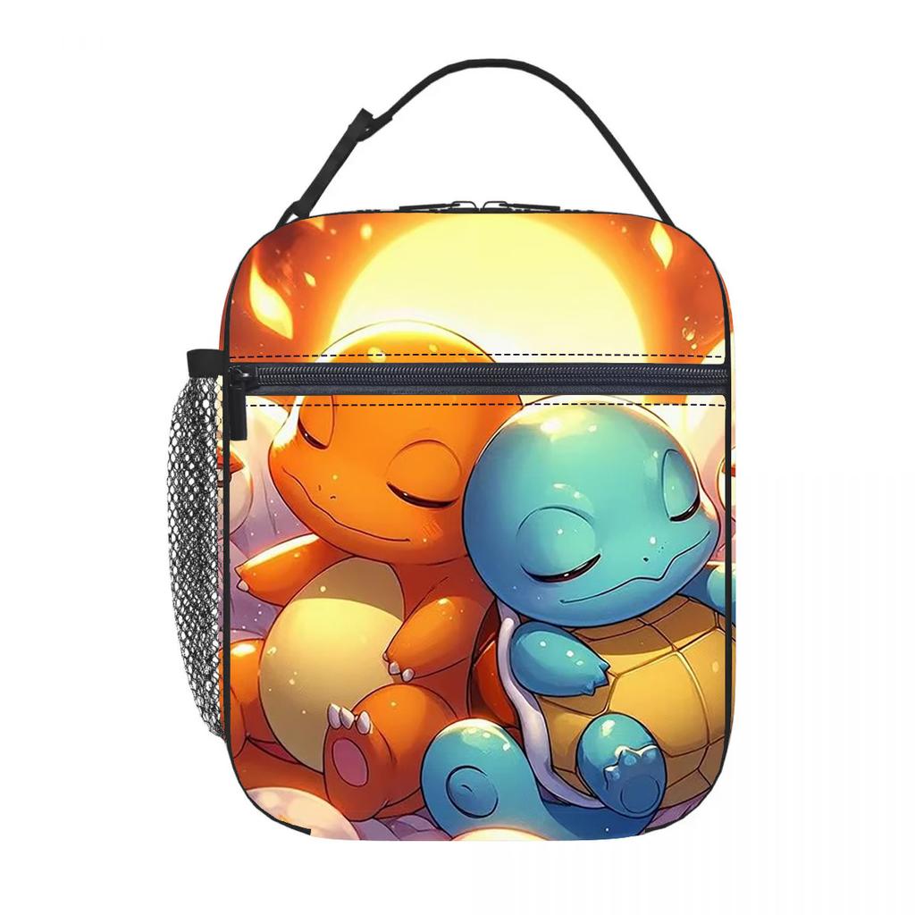 Cartoon Large-Capacity Lunch Box Bag, Thermal Insulation Bag, Portable Bento Bag, Student Thickened Aluminum Foil Lunch Bag