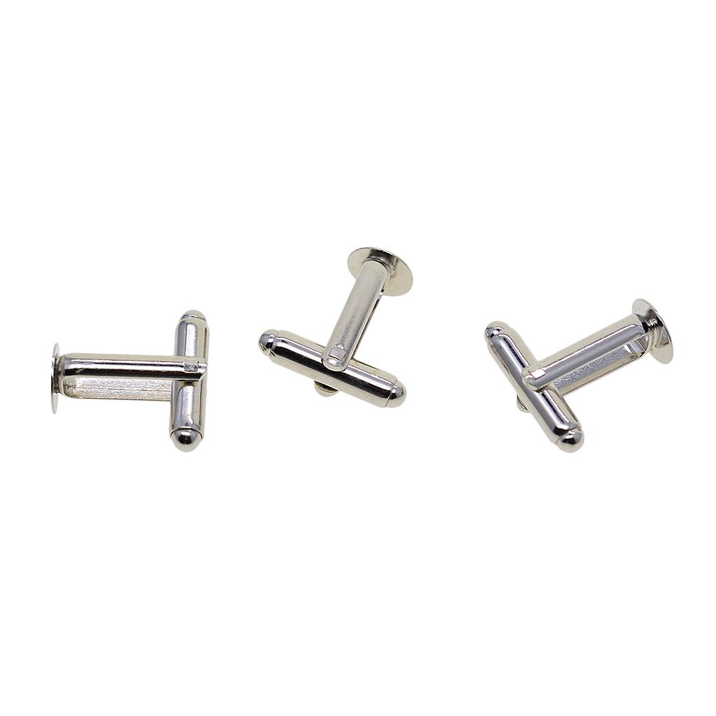 20pcs 8mm round Cabochon Cuff Settings Bases DIY Formal
