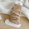 Socks Knitted Socks Solid Color Long Tube Calf Socks Season Stacking Socks Lolita Socks Women