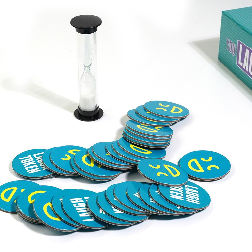 The Official Family Game Where If You Laugh, You Lose. Great For Big Groups & Kids