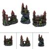  Aquarium Decoration Antique Resin Castle Providing Fish Shelters Hiding Spots