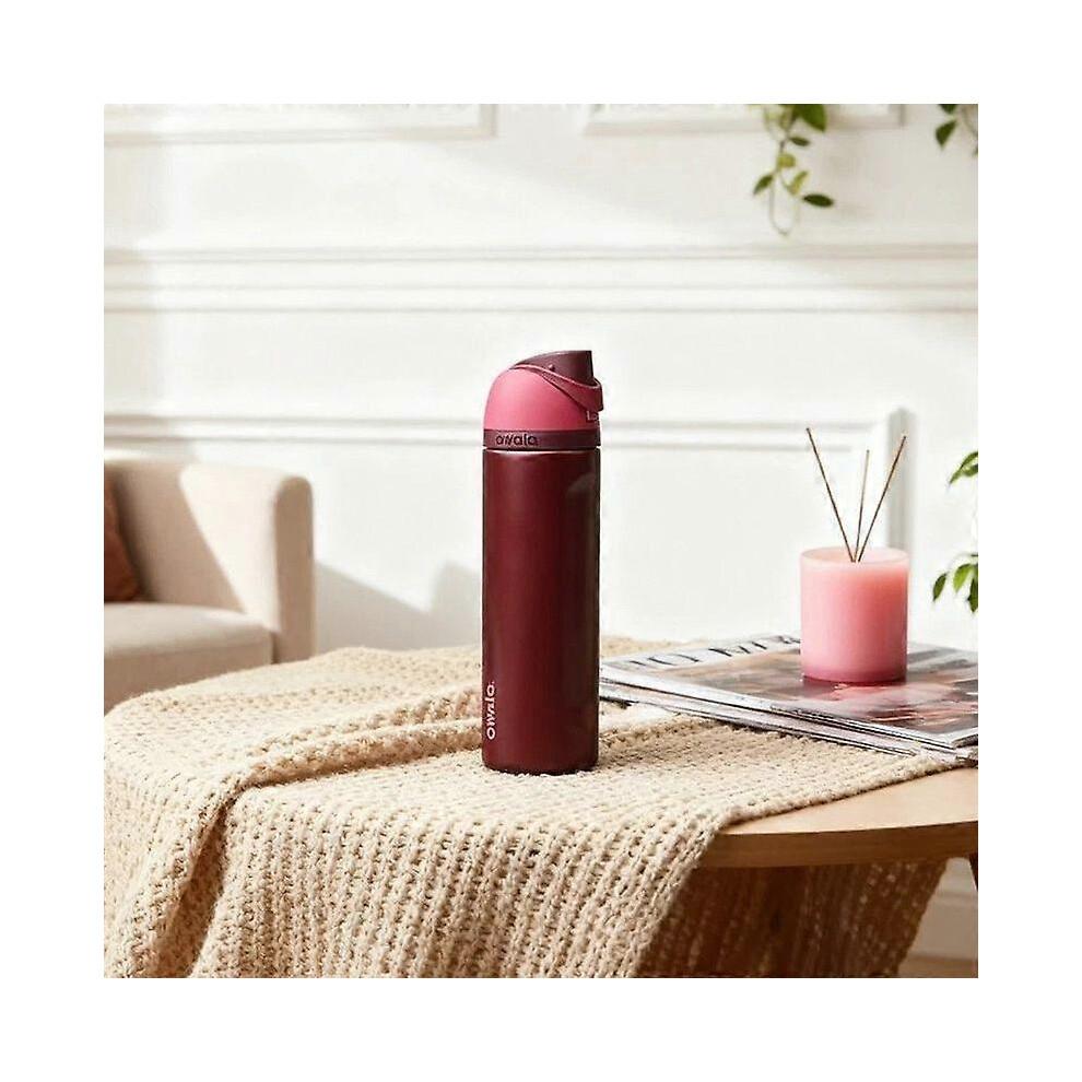 Owala 32oz Isolierte Edelstahl-Wasserflasche - Schwarzkirsche Y